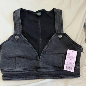 Wild Fable Black and Gray Top